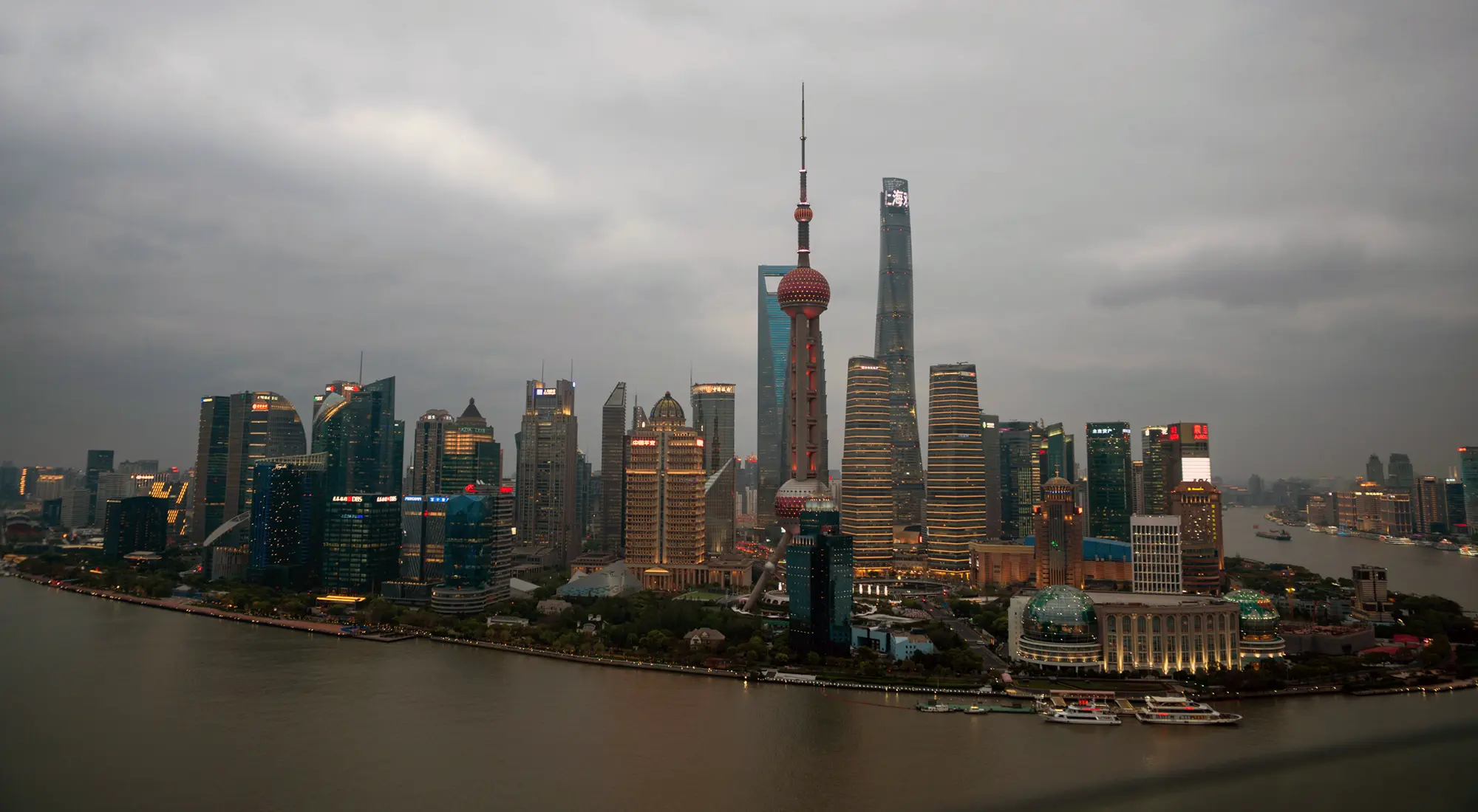 未来都市の浦東